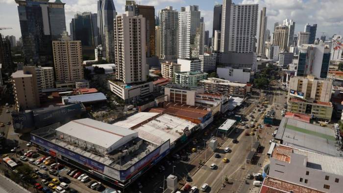 Vista panorámica de la ciudad de Panamá