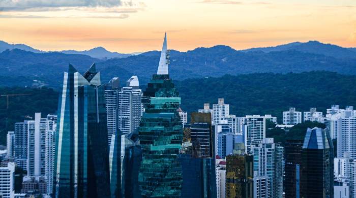 Vista a la ciudad de Panamá.