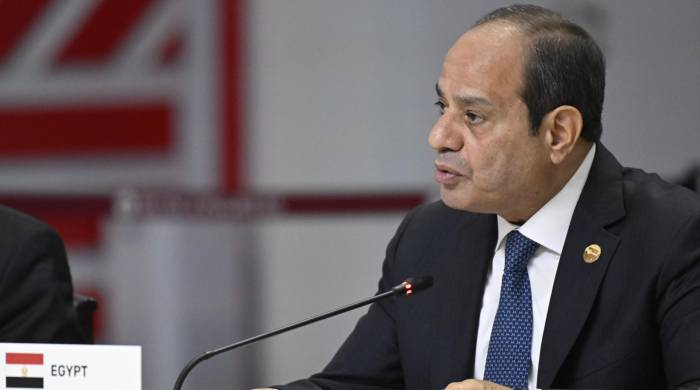 El presidente de Egipto, Abdelfatah al Sisi.