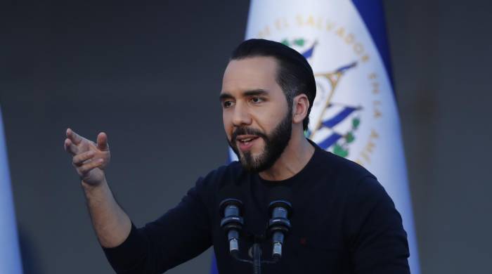 Foto de archivo del presidente de El Salvador, Nayib Bukele.