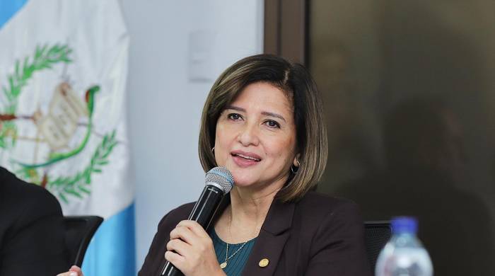 Karin Herrera, vicepresidenta de Guatemala.