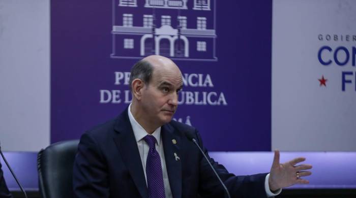 Felipe Chapman, ministro de Economía y Finanzas.