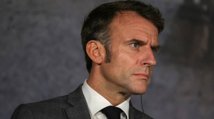 El presidente de Francia, Emmanuel Macron