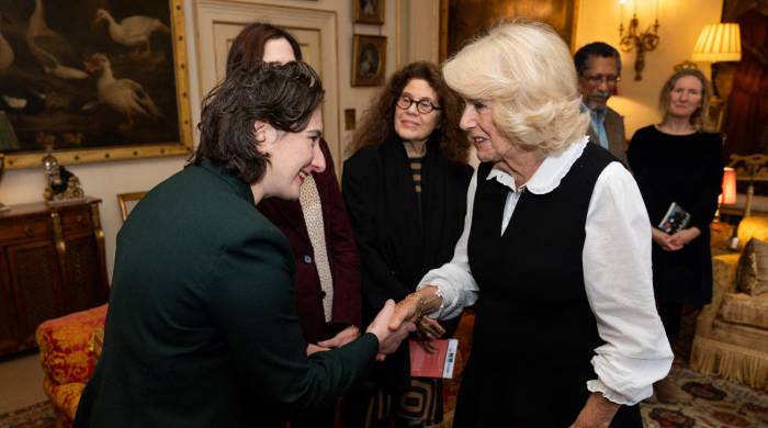 Camila, de 77 años, asistió el martes por la tarde a una recepción con los finalistas del prestigioso premio literario Booker Prize.