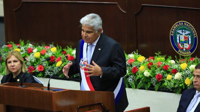 Se trata del primer discurso de rendición de cuentas del presidente José Raúl Mulino ante la Asamblea Nacional.