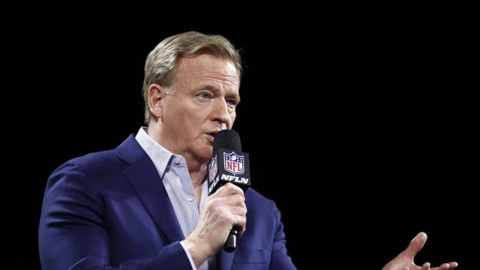 Imagen de archivo de Roger Goodell, comisionado de la NFL. EFE/EPA/CAROLINE BREHMAN