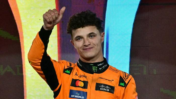 El piloto de la escudería de McLaren, Lando Norris.