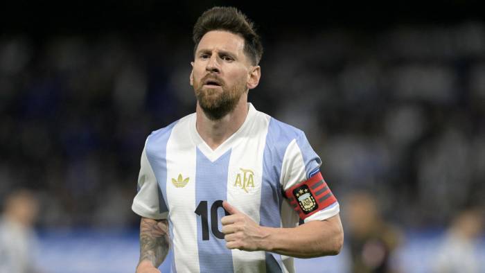 El delantero argentino, Lionel Messi.