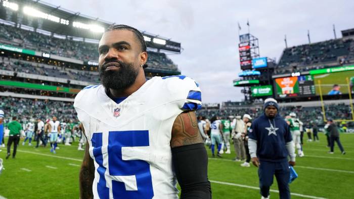 El nuevo jugador de Los Ángeles Chargers, Ezekiel Elliott.