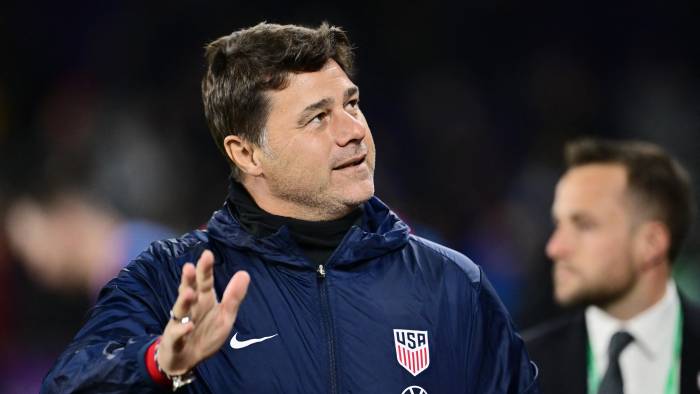 El entrenador de Estados Unidos, Mauricio Pochettino.