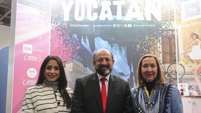 El estado mexicano de Yucatán acudió este martes a la feria internacional de turismo de Berlín (ITB) con el objetivo de multiplicar el número de visitantes europeos gracias a atractivos arqueológicos.