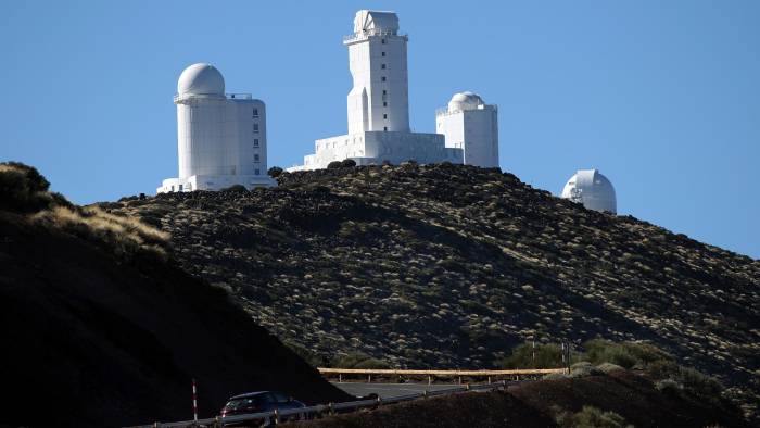 En la imagen de archivo, instalaciones del Observatorio del Teide, en Tenerife.