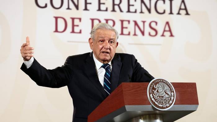 El presidente de México, Andrés Manuel López Obrador.