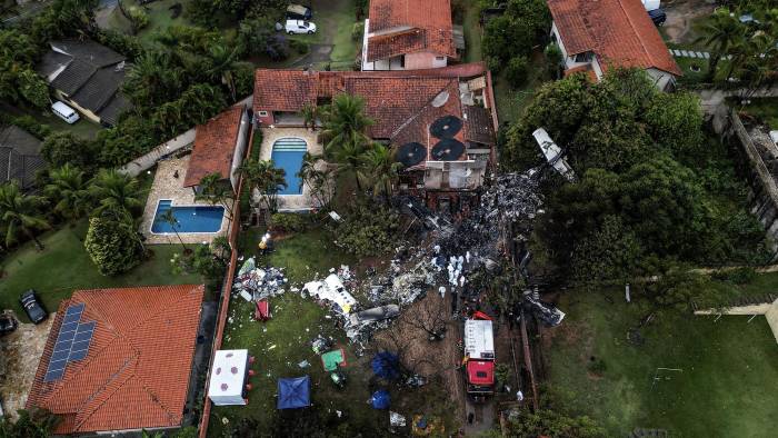 El vuelo 2283, operado por la aerolínea brasileña Voepass, partió de Cascavel, en el estado de Paraná.