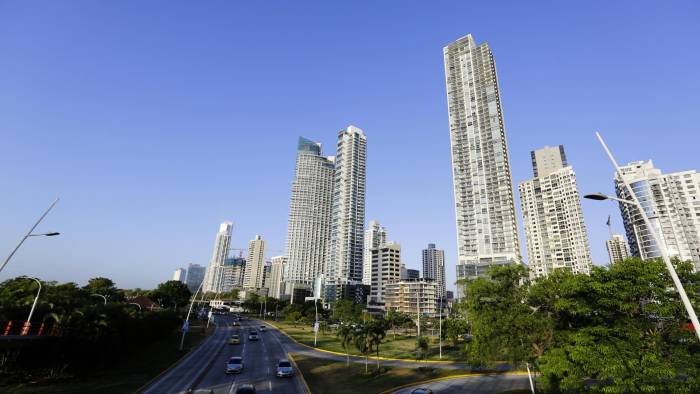 Vista general este martes de la Ciudad de Panamá (Panamá).