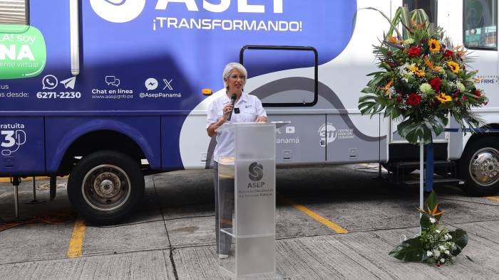 Zelmar Rodríguez Crespo, administradora general de la ASEP.