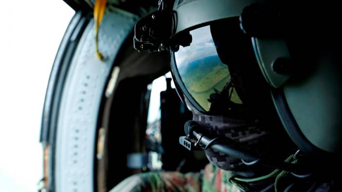 Mueren ocho militares colombianos en un accidente de helicóptero en el este del país