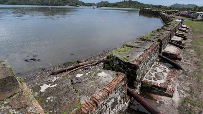 Portobelo está ubicado en la costa caribeña de Panamá.