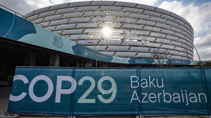 La Conferencia de las Naciones Unidas sobre el Cambio Climático se desarrolló en Bakú, Azerbaiyán.