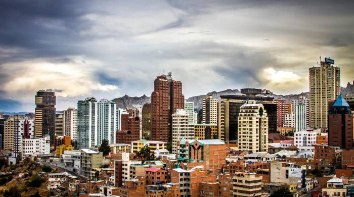 Ciudad de La Paz, Bolivia.
