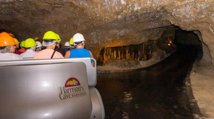 La caverna subterránea mide 2,3 kilómetros.