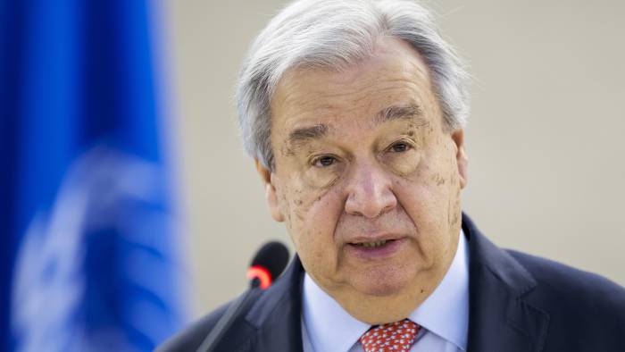 Guterres lamentó además que las guerras y la violencia despojen a la población ‘de su derecho a la alimentación’.