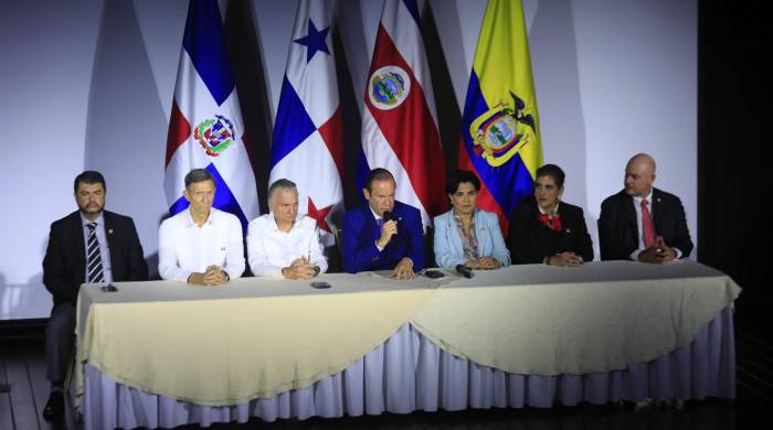 Martínez-Acha se reunió con sus homólogos de República Dominicana, Roberto Álvarez; Arnoldo André Tinoco de Costa Rica, y Gabriela Sommerfeld de Ecuador.