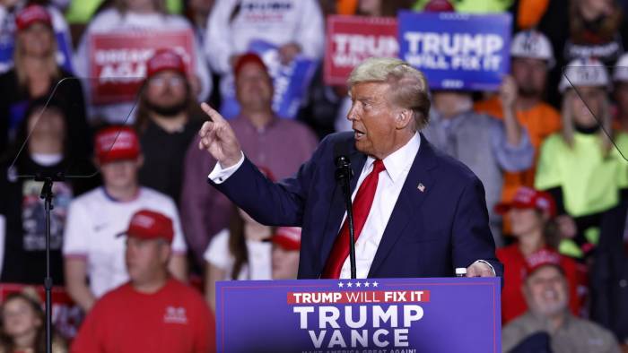 Fotografía de archivo del futuro presidente de Estados Unidos, Donald Trump.