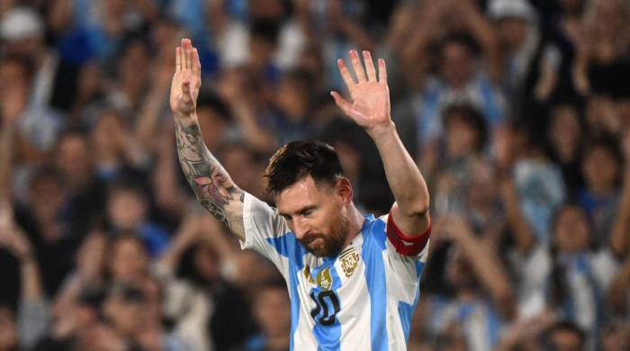 ‘El amor que tengo por este deporte es muy grande’, dijo Messi.