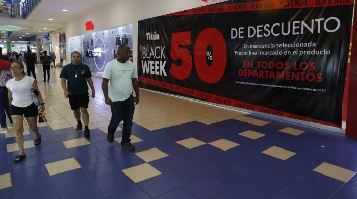 Las tiendas ofrecieron descuentos arriba del 50% durante el Panama Black Weekend.