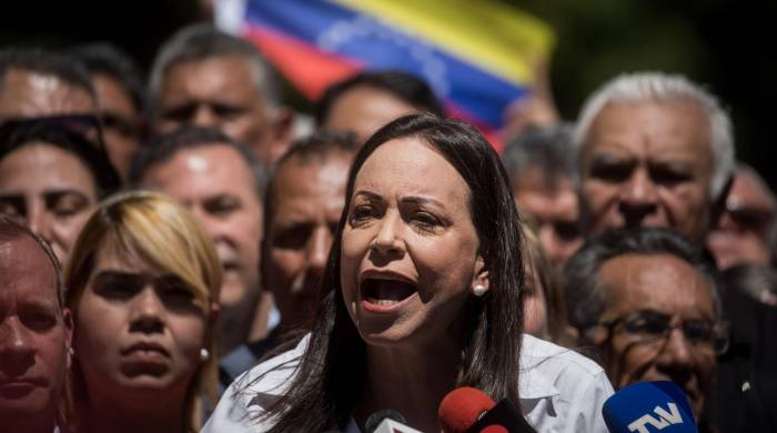 La líder opositora venezolana María Corina Machado.