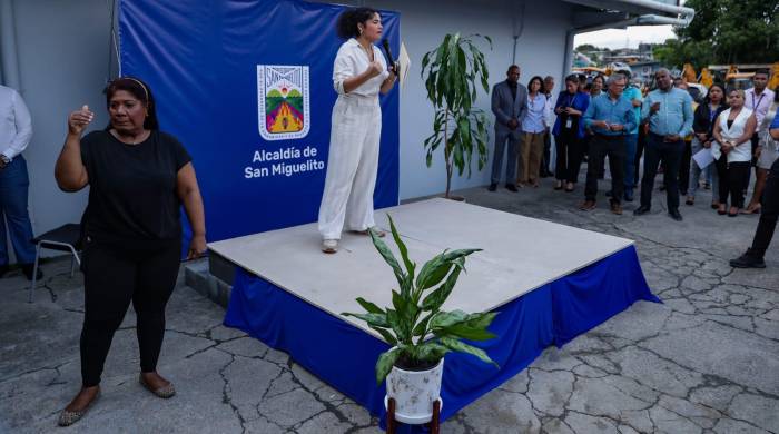 La alcaldesa Hernández rinde un informe sobre los cien primeros días de su gestión.