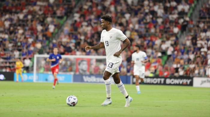 Freddy Góndola durante el encuentro contra Estados Unidos.