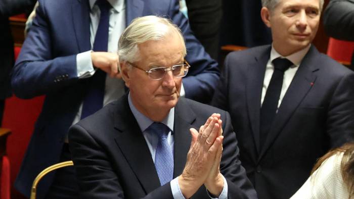 El primer ministro francés, Michel Barnier.