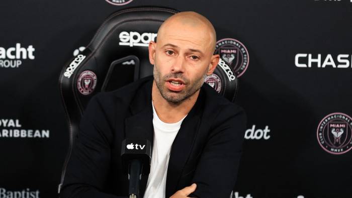 El técnico del Inter Miami, Javier Mascherano.