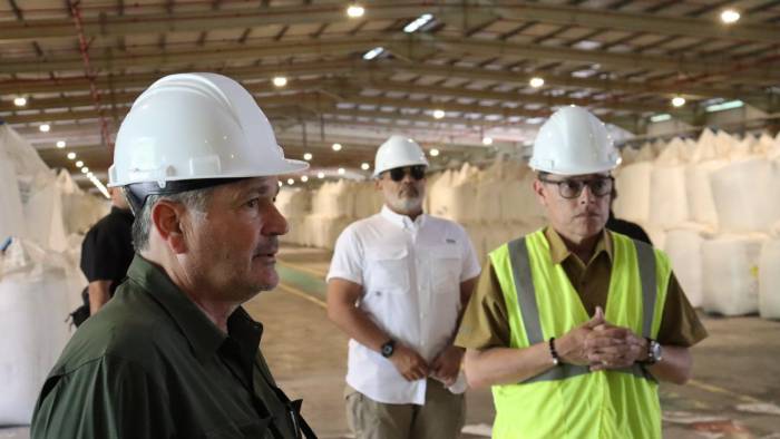 Los ministros de Seguridad y Ambiente , Frank Abrego y Juan Carlos Navarro, respectivamente visitaron la zona este 12 de enero.