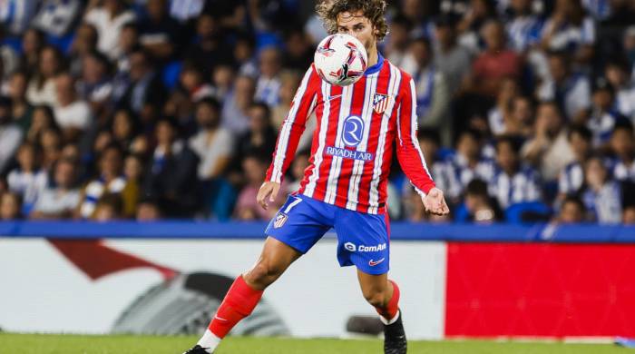 El delantero francés del Atlético de Madrid Antoine Griezmann.