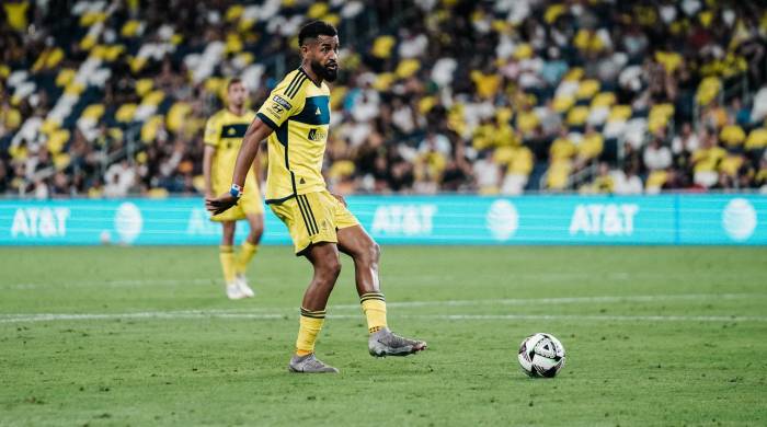 Aníbal Godoy durante un partido con el Nashville.