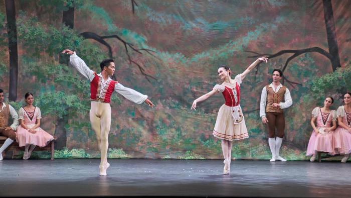 El Ballet Nacional de Panamá presentando la obra ‘Giselle’ en Costa Rica.