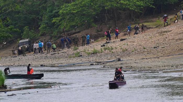 La entidad resaltó que esos migrantes no tienen como objetivo quedarse en territorio panameño.