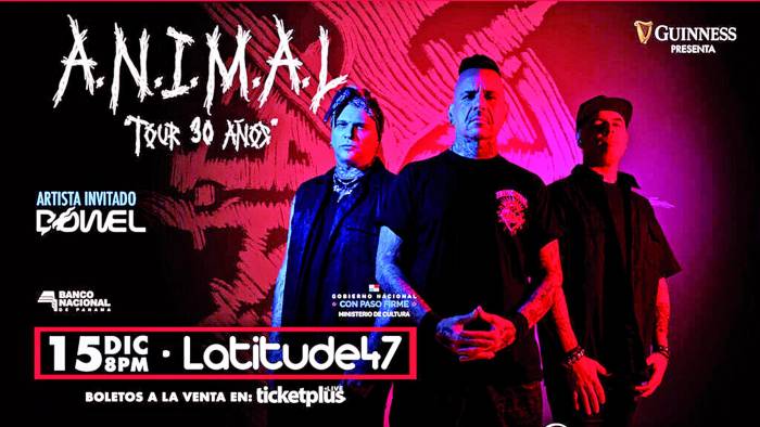 A.N.I.M.A.L. celebrará 30 años de ‘rock’ metal en el Biomuseo