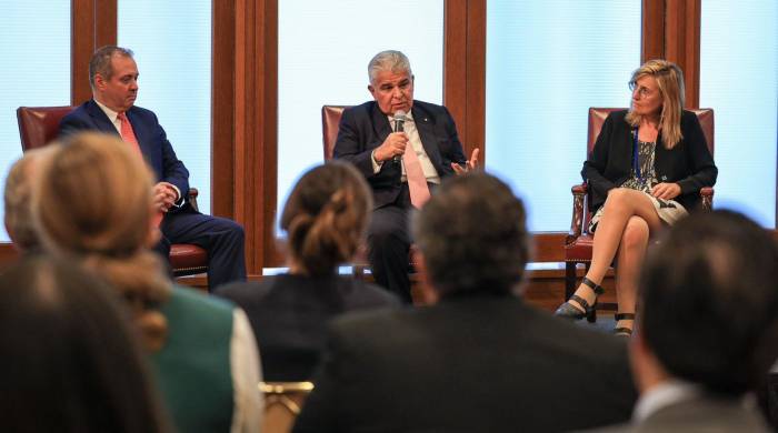 El presidente habló en un evento del Centro Adam Smith para la Libertad Económica.