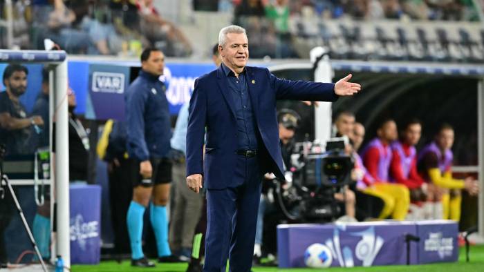 El entrenador de la selección mexicana, Javier Aguirre.