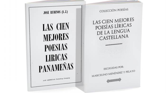 Portada de ‘Las cien mejores poesías líricas panameñas’