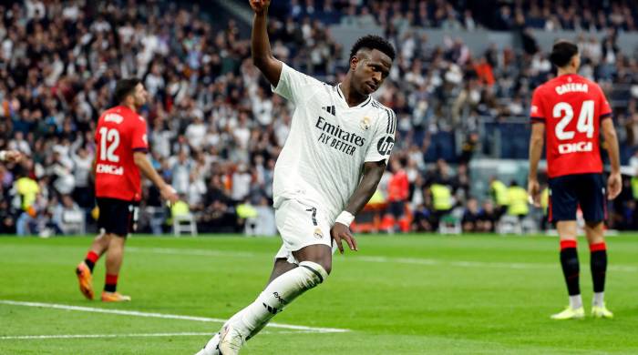 El delantero del Real Madrid, Vinícius Jr.