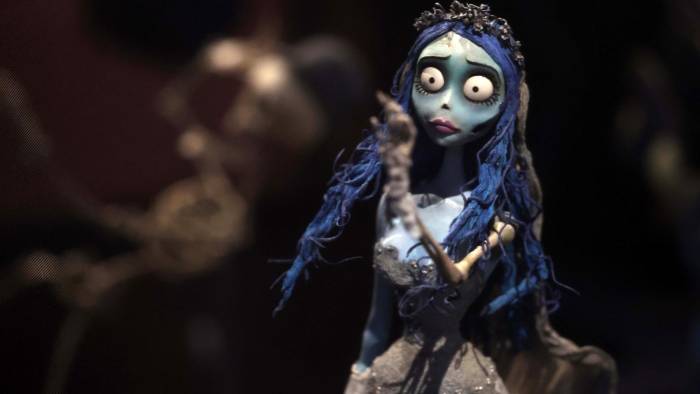 Modelo de la protagonista de Mi novia cadaver del cineasta Tim Burton, parte de la exhibición que estará abierta al público en el Museo del Diseño de Londres hasta el 21 de abril del próximo año.