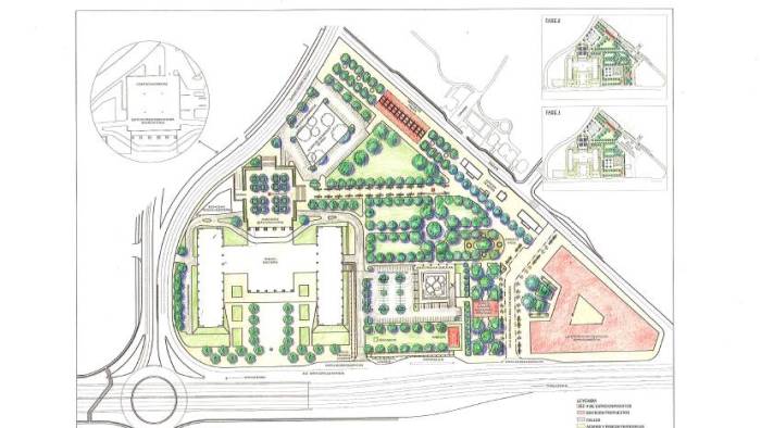 Plan maestro del Parque Electoral, Tribunal Electoral, Panamá 2014.