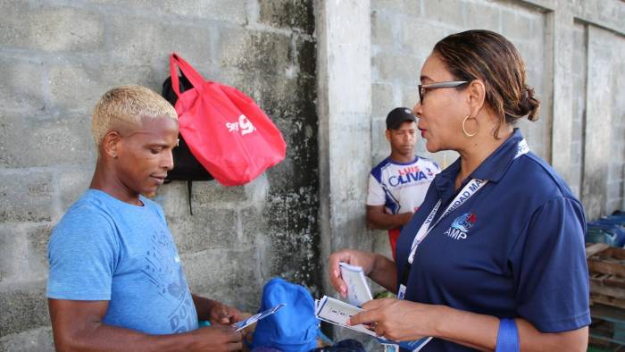 La AMP brinda atención a los viajeros que optan por movilizarce por mar.