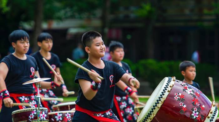 Concierto de tambores japoneses, gratuito, se realizará en el Teatro Balboa.