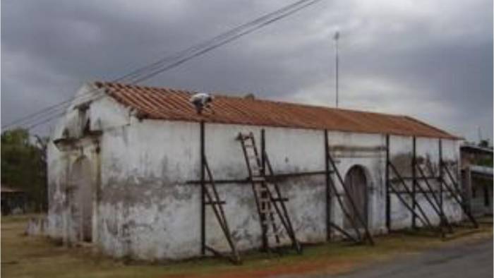 La capilla se sometió a un intensivo programa de reconstrucción.